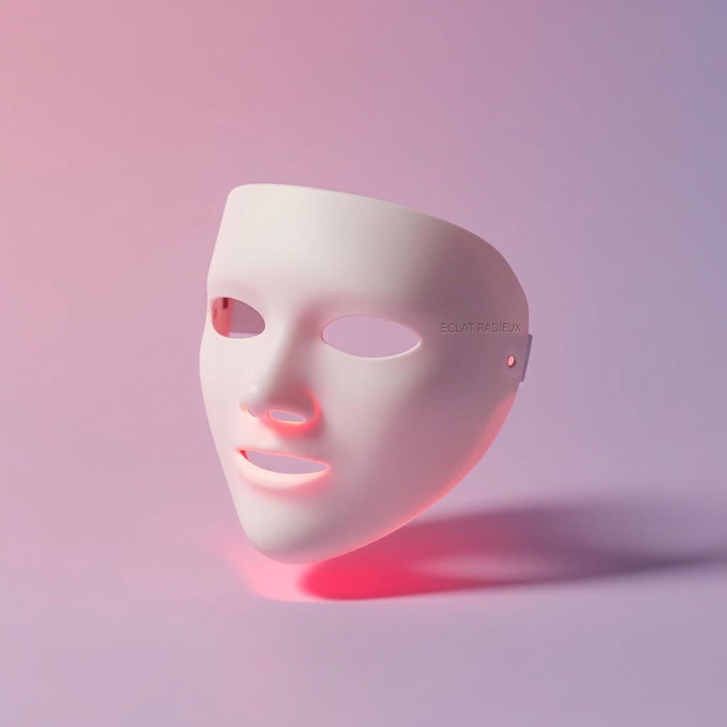 ECLAT RADIEUX LUMI LED face mask in pearl white